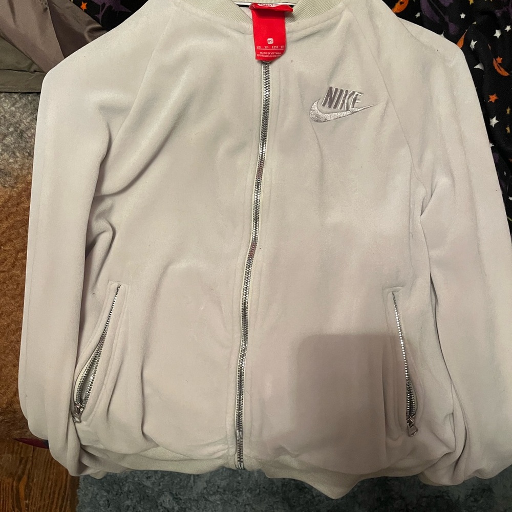 Nike Women's Light Grey Jacket